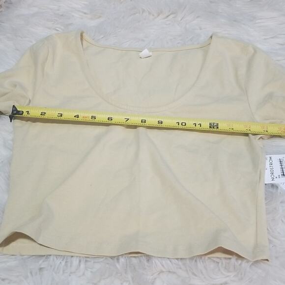 NWT Bp. Tan Boulder Long sleeve crop top - Picture 8 of 9